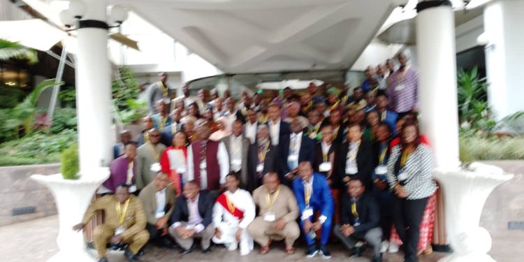 Group photo of AFF workshop, Nairobi Kenya