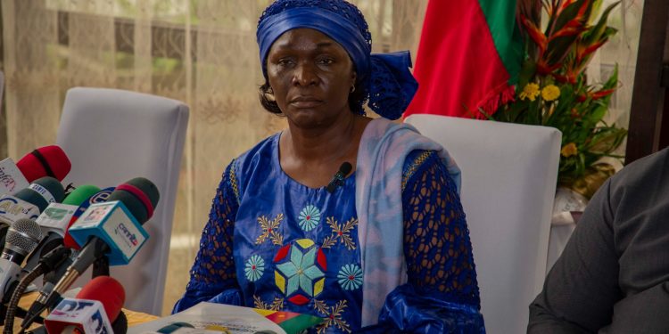 HON. MARY MUYALI EPSE MEBOKA, deputy speaker of the national assembly