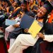 Happy graduates at the 7th commencement ceremony of the ICT University