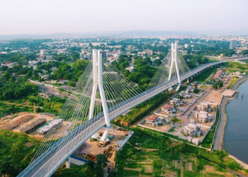 Cheick Fantamady Kanté, directeur régional des opérations de la Banque mondiale pour la République du Congo en visite à Brazzaville