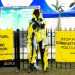 Yaoundé: Greenpeace Africa activists mobilise to demand the abandonment of fossil fuels