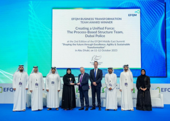 Winners of the EFQM business transformation awards announced at the 2nd Edition Of The EFQM The Middle East Summit “Shaping the Future Through Excellence, Agility and Sustainable Transformation”