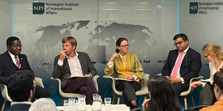 L’économiste en chef du Groupe de la Banque africaine de développement, Kevin Urama, appelle les entrepreneurs scandinaves et irlandais à faire de l’Afrique leur destination d’affaires et d’investissement