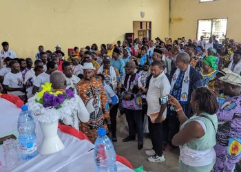 A cross section of the decamped militants