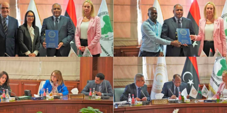 La Banque africaine de développement et la Libye renforcent leur coopération et signent des accords de financement