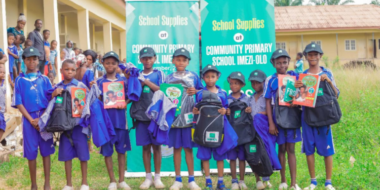 Investing in Youth Education: FBS and HSDF Support Community Primary School Imezi-Olo in Ezeagu LGA