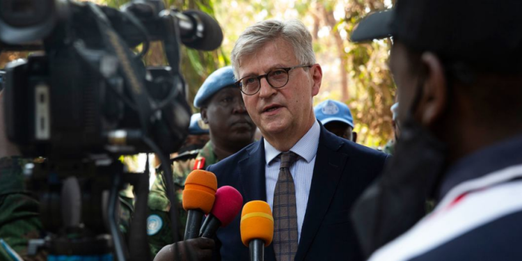 RCA : le chef des opération de paix de l’ONU entame une visite de solidarité