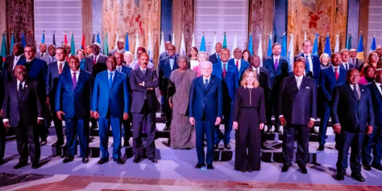 Italy announces $6 billion plan to strengthen partnership with Africa at Italy-Africa Summit