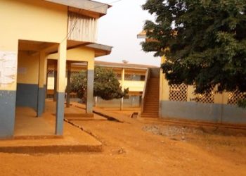 View of GBHS Etoug Ebe after classes