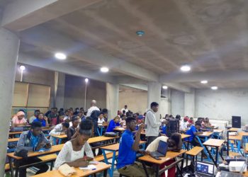 Students of YIBS at the training seminar on ethical and entrepreneurial values