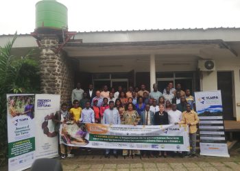 Group photo at the end of the opening ceremony
