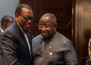 Des administrateurs de la Banque africaine de développement en visite en Sierra Leone