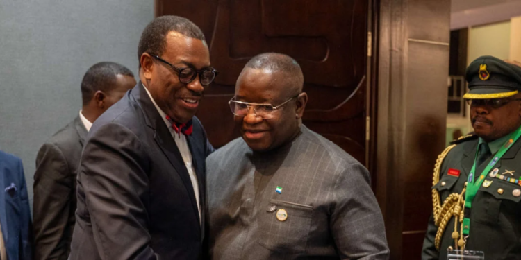 Des administrateurs de la Banque africaine de développement en visite en Sierra Leone