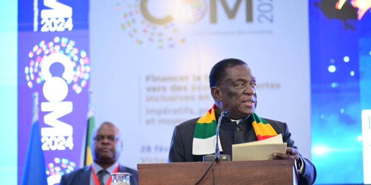 President Emmerson Mnangagwa calls for innovative, green investment strategies to foster Africa’s economic growth