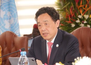 DG of FAO, Qu Dongyu at the launch