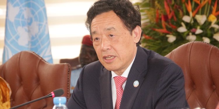 DG of FAO, Qu Dongyu at the launch