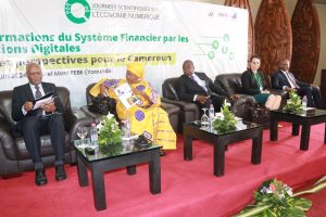 Officials at the opening ceremony of the scientific days