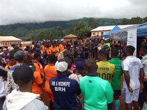 Massive turn out at peace tournament launch in Bamenda I