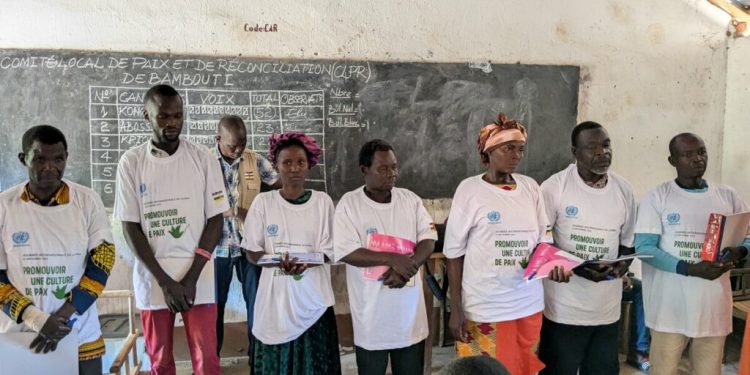 Un comité local pour la paix et la réconciliation est mis en place à Bambouti