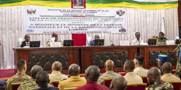 La nouvelle politique nationale de défense de la République centrafricaine est officiellement validée