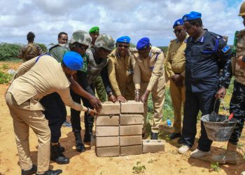 ATMIS launches Construction of New Police Station in Mogadishu