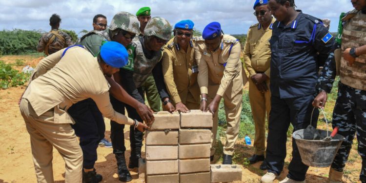 ATMIS launches Construction of New Police Station in Mogadishu