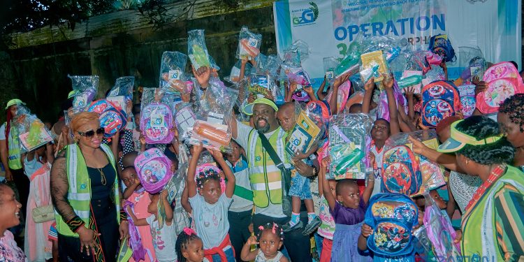300 IPDs, orphans receive back to school materials from G2G Humanitarian organization