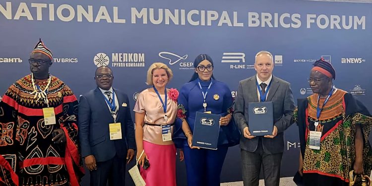 EMMI Empire shines Cameroon’s flag at 6th BRICS international municipal forum