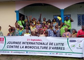 Cameroon: riparian women celebrate resistance; raise voices to stop expansion of monoculture tree plantations