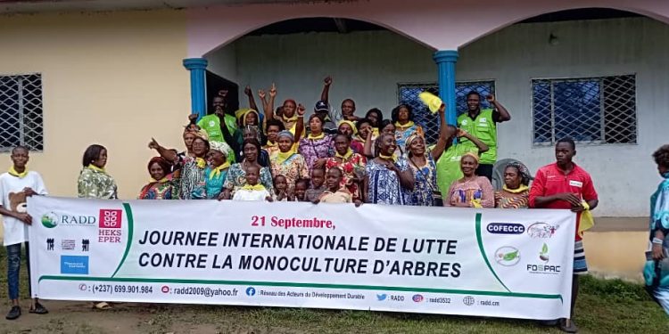 Cameroon: riparian women celebrate resistance; raise voices to stop expansion of monoculture tree plantations