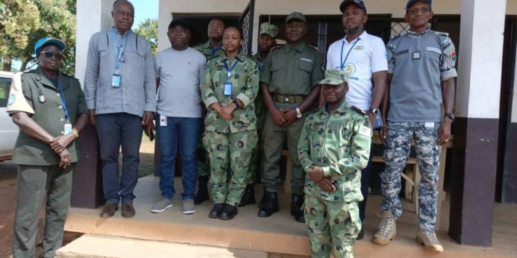 La MINUSCA propose des consultations médicales gratuites aux détenus de la maison d’arrêt de Bossangoa