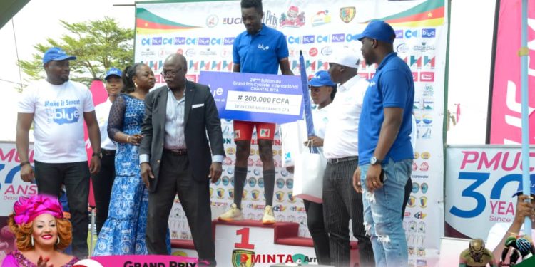 Chantal Biya Int’l Cycling Race: Tella Artuce consolidates CAMTEL Blue jersey