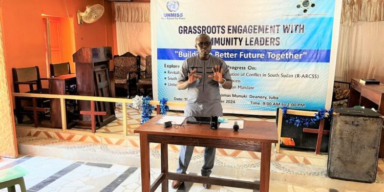 Critical role of information highlighted as Juba residents discuss key political developments