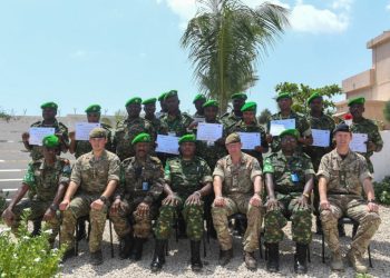 ATMIS military officers train on civil-military relations