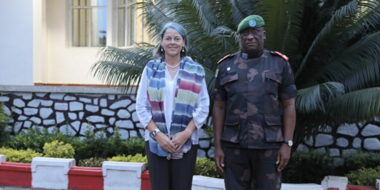 Ituri : Vivian van de Perre réaffirme l’engagement de la MONUSCO d’appuyer le retour de la paix