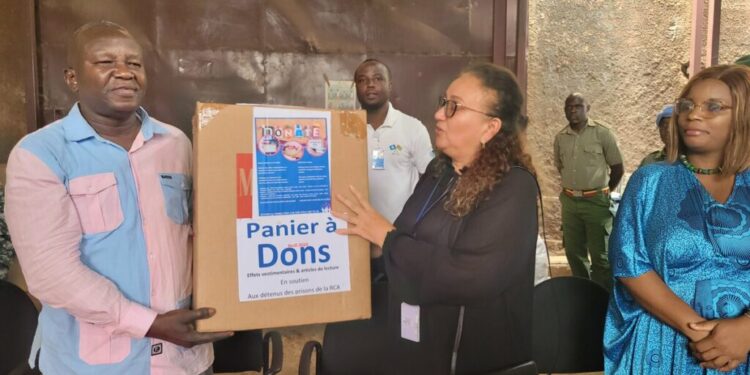 Un geste de solidarité pour améliorer les conditions de vie des détenus en Centrafrique