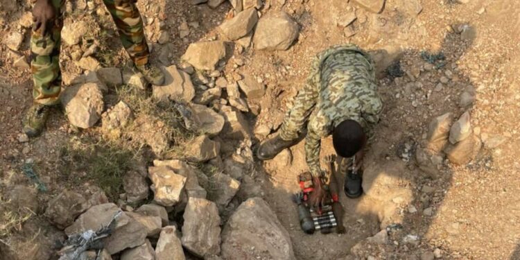 Ngaragba : le bon réflexe de la population face aux restes explosifs