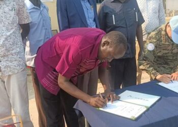 UNMISS peacekeepers support humanitarian efforts to protect civilians during cholera outbreak