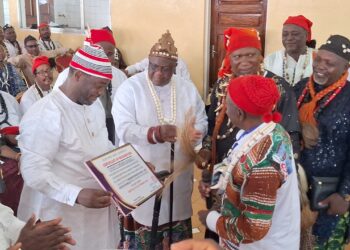 Traditional rulers honour Bony Dashaco for commitment to community development 