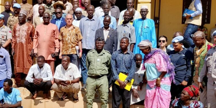 Les autorités de N’Délé s’engagent aux côtés de la MINUSCA pour la mise en œuvre de son mandat