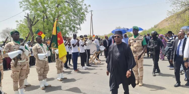 Roads of Progress: PM Dion Ngute’s Far North Visit Ignites Calls for Biya’s Reelection