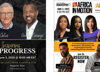 Africa.com Announces Two Livestream Events: Inspiring Progress with Bill Gates and Africa in Motion