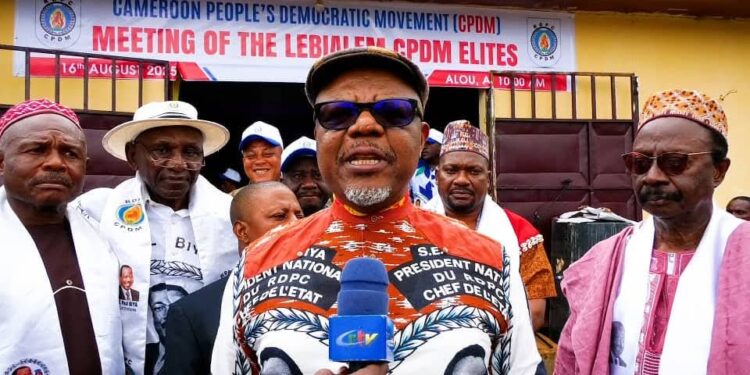 Ahead of October Poll: Minister Tasong Calls on Lebialem CPDM to Deliver Victory to Biya