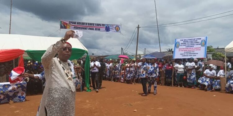 Ekondo Titi pledges a “clean sweep” for Biya in Sunday’s polls