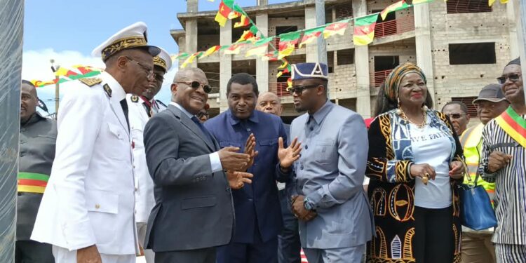 Driving Progress: PM Dion Ngute Evaluates State and Partner-Funded Projects in Bamenda